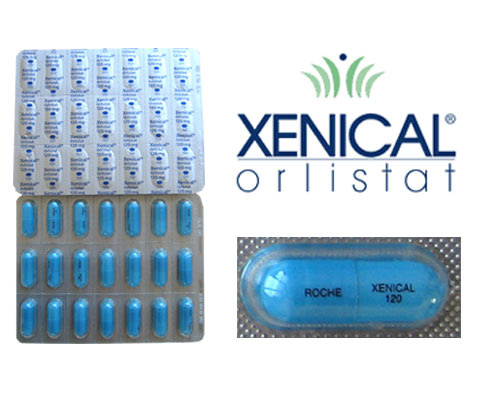 Xenical Orlistat Obesity Weight Loss Pills Drug Package