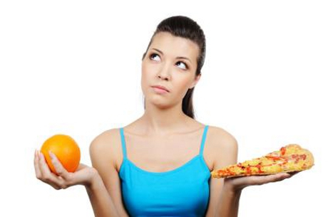 Secret to Losing Weight woman food choice