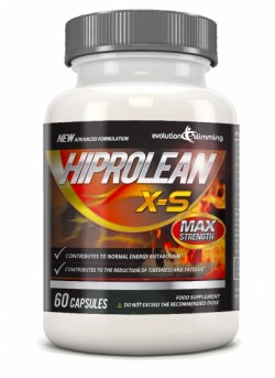 bottle of Hiprolean X-S fat burner review weight loss pill