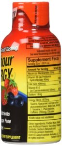 5-hour energy shot supplement facts