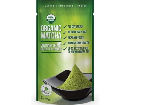 Kiss Me Organics Match Green Tea Review