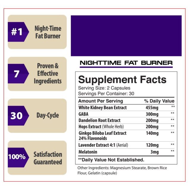 Sheer Shred PM supplement reviews features benefits description facts