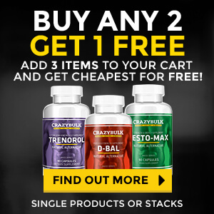 Crazybullk Cutting Stack Buy 2 Get 1 FREE