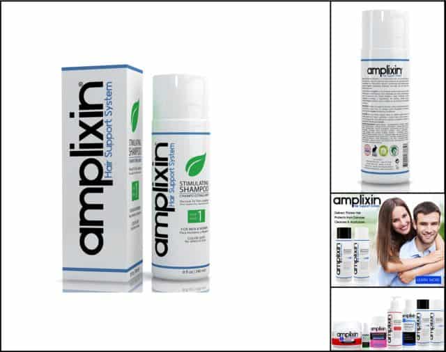 Amplixin Stimulating Hair Growth Shampoo for Women & Men, Anti Hair Loss Product for Normal To Thinning Hair
