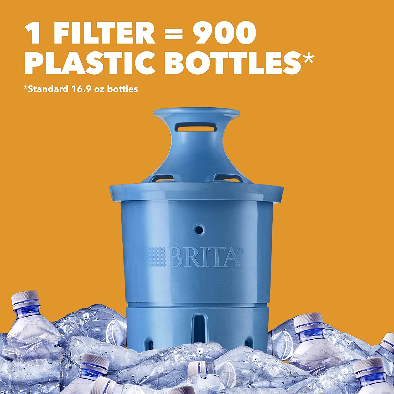 Brita UltraMax 18 Cup Filtered Water Dispenser with Longlast+ Filter Standard Filter is Equal to 900 Plastic Bottles
