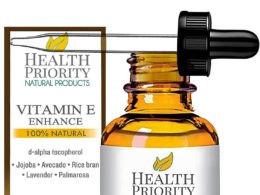 Organic Vitamin E Oil for Skin and Scars by Health Priority