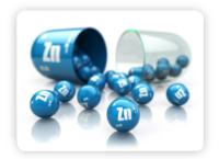 Zinc dietary supplement capsules