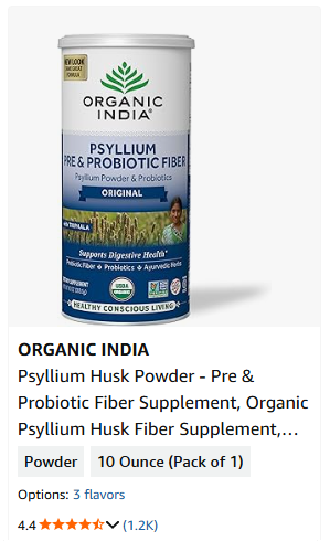 Organic India Psyllium Husk powder