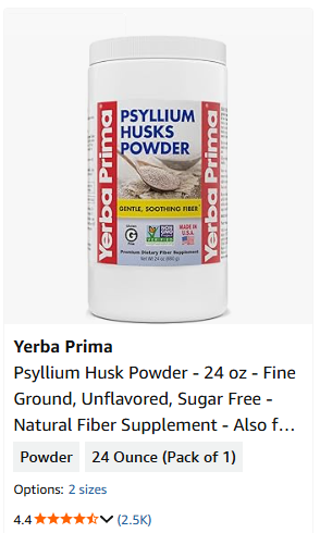 Yerba Prima Psyllium Husk powder