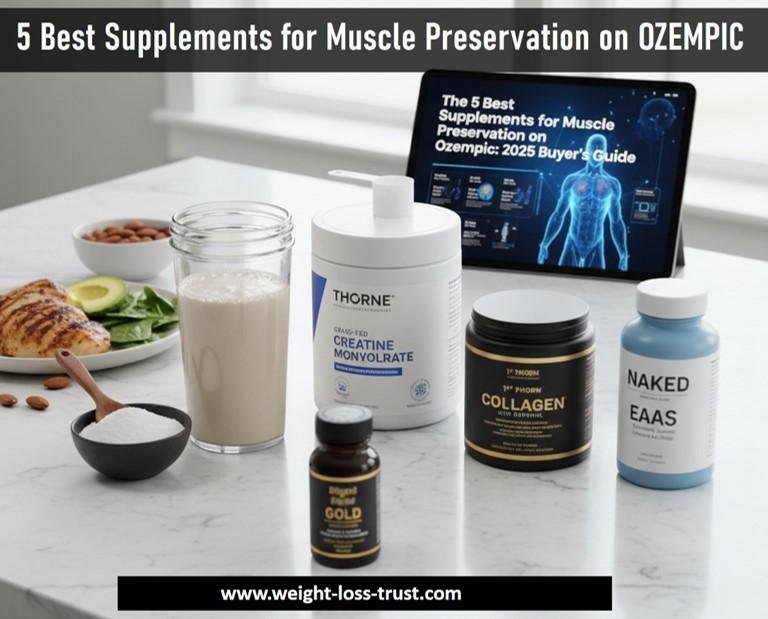 5 best supplements for muscle preservation on Ozempic 2025