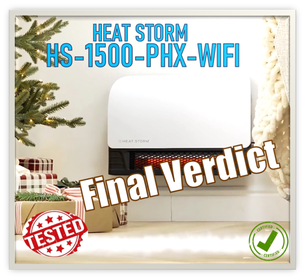 Heat Storm HS-1500-PHX-WIFI Heater Review