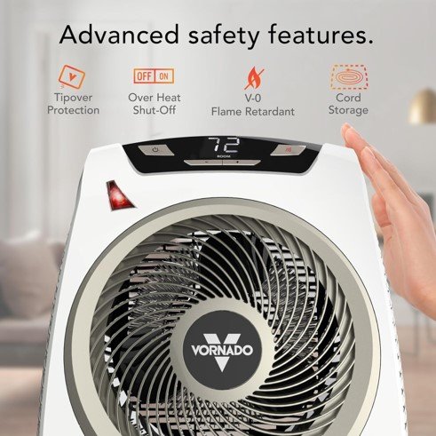 Vornado AVH10 (2025) Space Heater - Best Smart Space Heater 2025