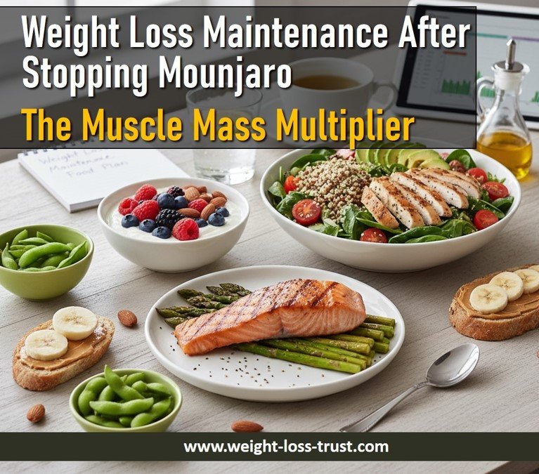 Successful weight loss maintenance after stopping Mounjaro through muscle preservation