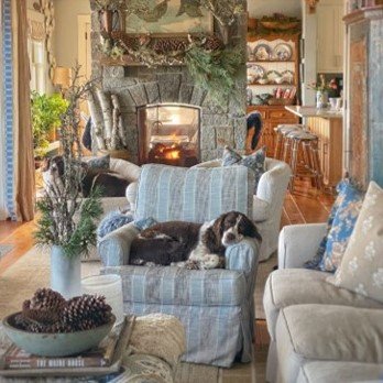 Winter Comfort products - Cozy & warm Living Room