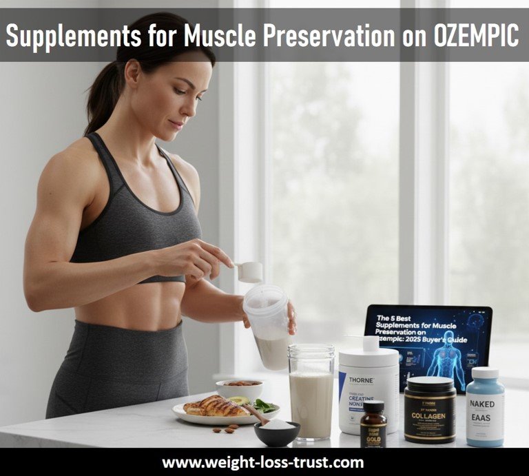 supplements for muscle preservation on Ozempic 2025