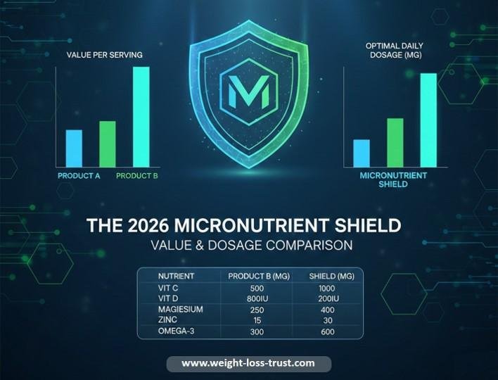 GLP-1 Hair Loss - 2026 Micronutrient Shield, Value & Dosage Comparison