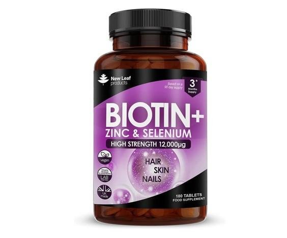 GLP-1 Hair Loss Supplements - Biotin Hair Growth Vitamins High Strength
