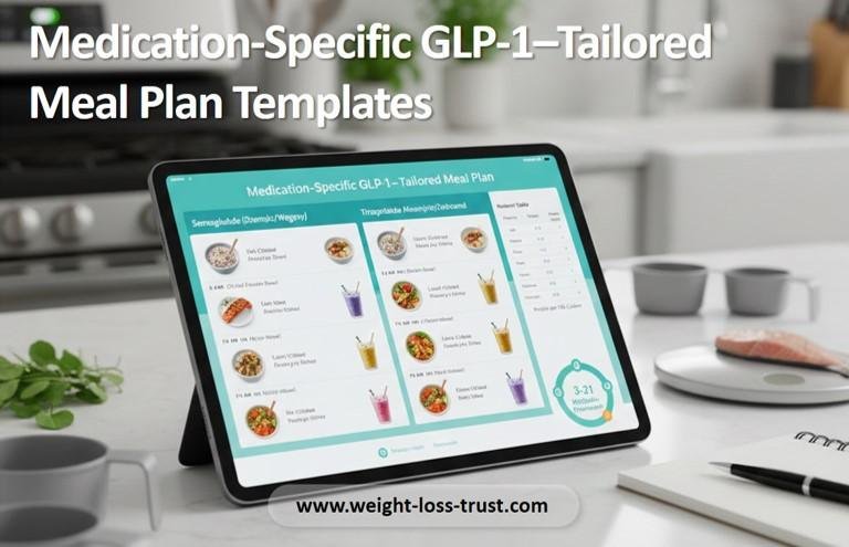 GLP-1 meal planning for sustainable weight loss - Medication-Specific GLP-1–Tailored Meal Plan Templates
