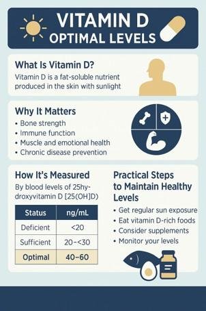 Vitamin D Optimization for GLP-1 Success - Vitamin D Optimal Levels